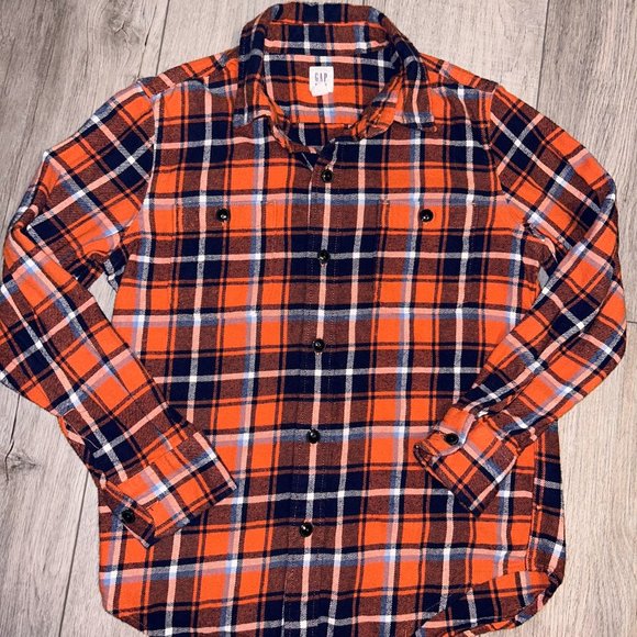 Boys GAP Flannel - Picture 1 of 3